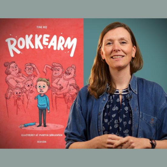Bibliotekets litteraturformidler Sara anbefaler "Rokkearm"
