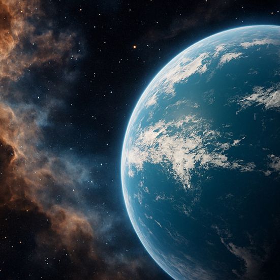 planet i verdensrummet