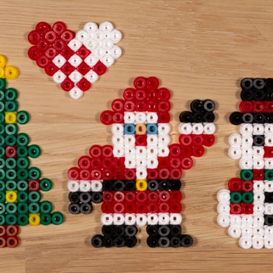 julefigurer i perler