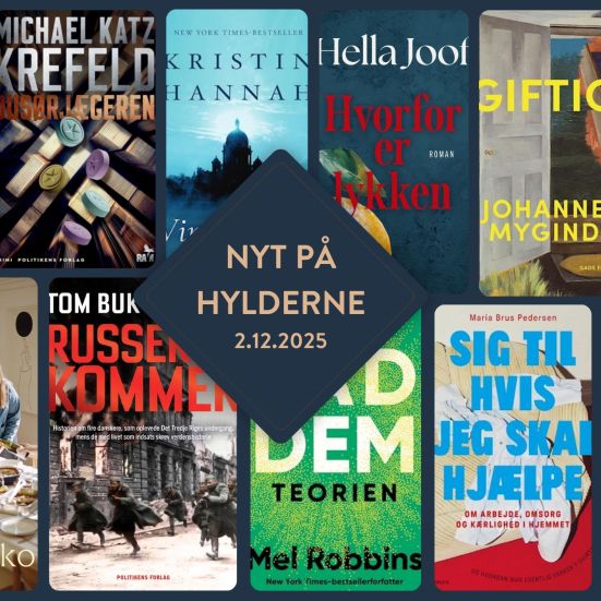 Bogforsider, nye bøger nov-dec 2025