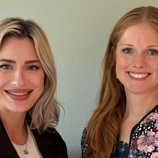 specialpsykolog Anja Nekes Søgaard Suhr og sygeplejerske Helena Krysfeldt Rasmussen
