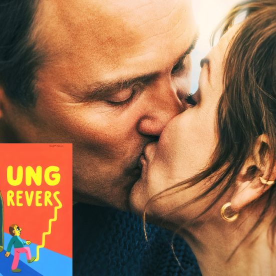 Filmplakat for "Fuld af kærlighed" med logo for Ung Revers