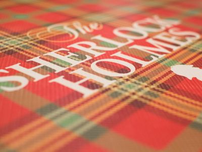 Billede af Sherlock Holmes bog