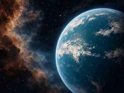planet i verdensrummet