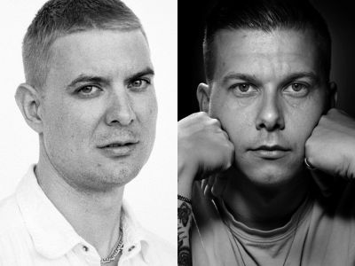 Digter Caspar Eric og forsker Emil Falster