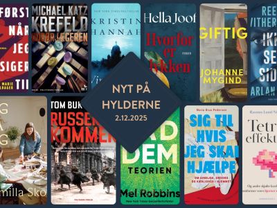 Bogforsider, nye bøger nov-dec 2025
