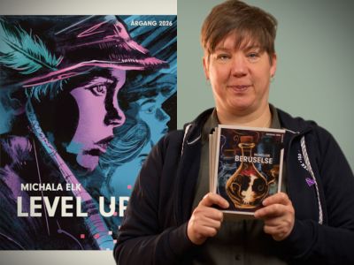 Bibliotekets litteraturformidler Louise holder bogserien "Beruselse"