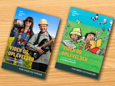 Bibliotekets Kulturkalender for sommeren 2026