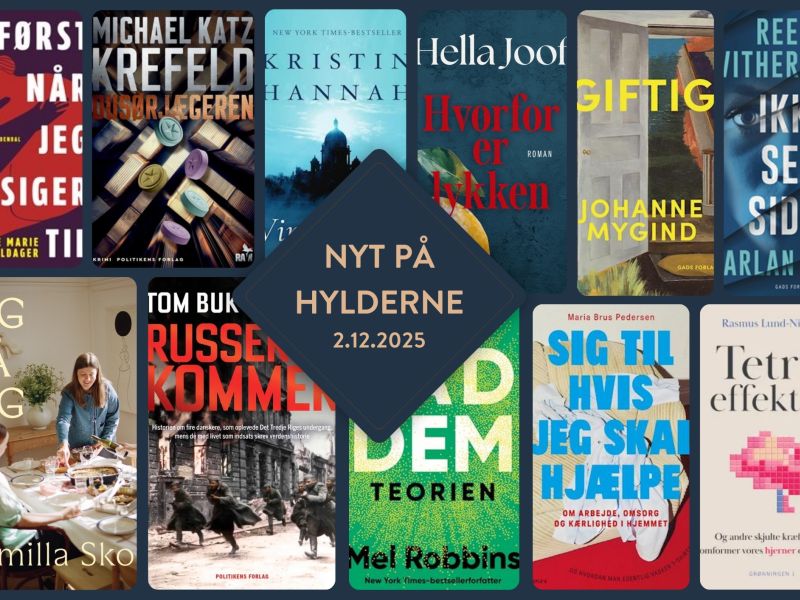 Bogforsider, nye bøger nov-dec 2025