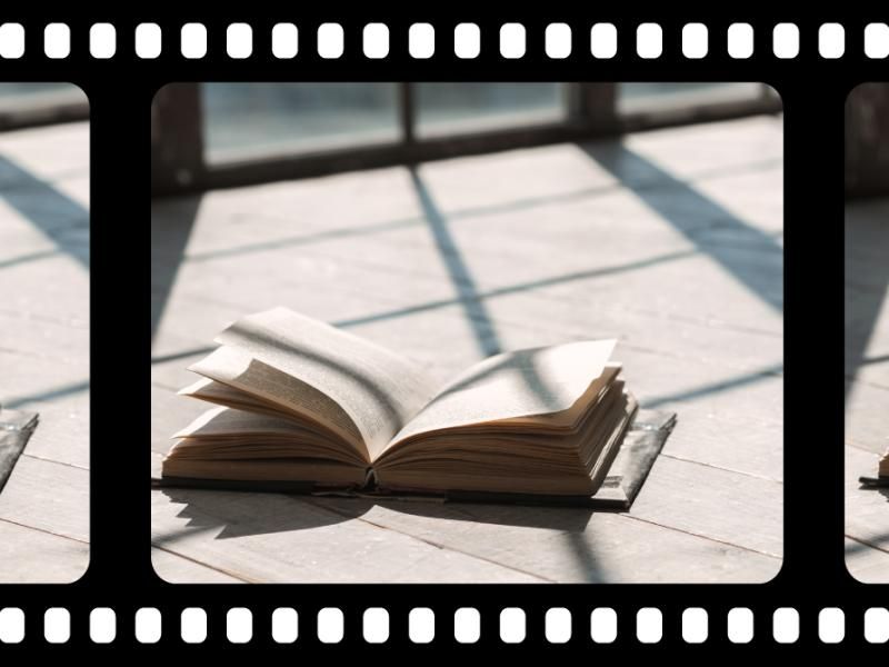 bog og filmrulle