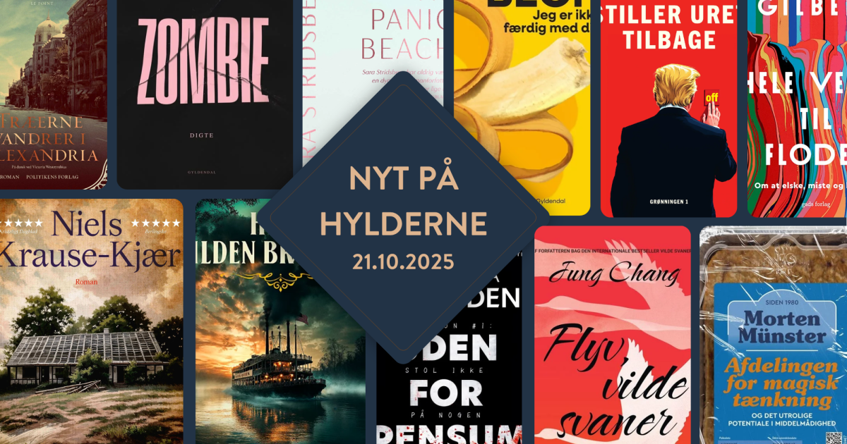 Nyt på hylderne | september-oktober 2025 | Glostrup Bibliotek