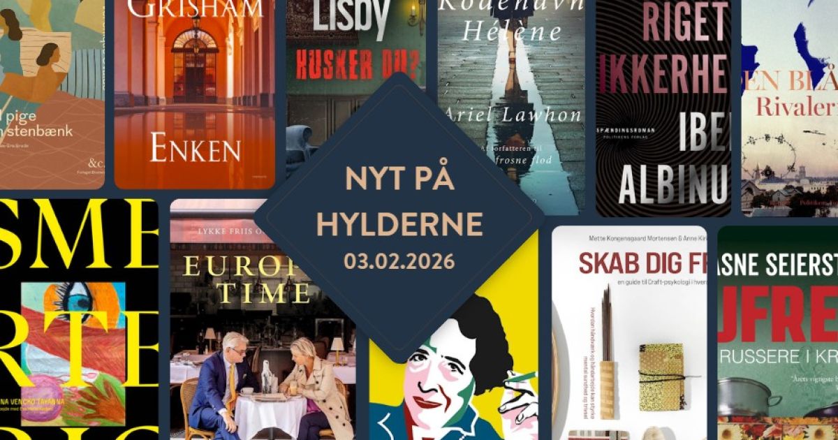 Nyt på hylderne | november-december 2025 | Glostrup Bibliotek