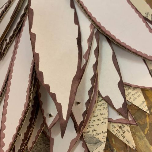 Fjer til at skrive håb og drømme på